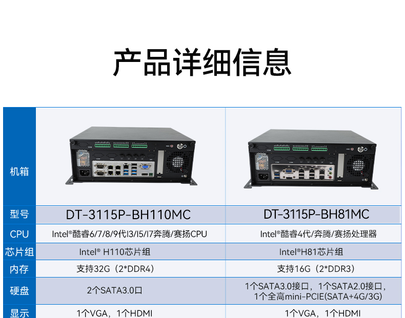 東田桌面式工控機(jī),AOI自動(dòng)光學(xué)檢測(cè)工業(yè)主機(jī)電腦,DT-3115P-BH110MC .jpg