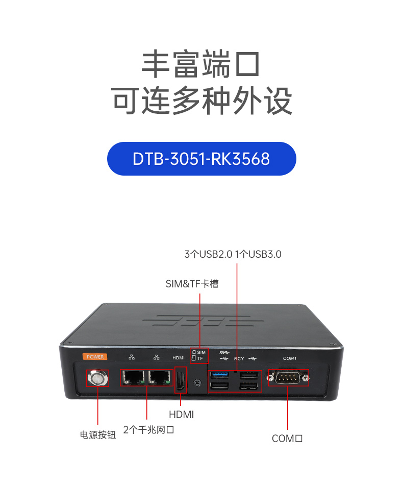 東田嵌入式工控機,ARM RK3568處理器工控主機,DTB-3053-RK3588.jpg