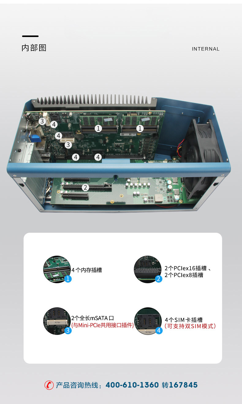 東田嵌入式無風(fēng)扇工控機,高性能GPU工業(yè)主機,DTB-3412-C246.jpg