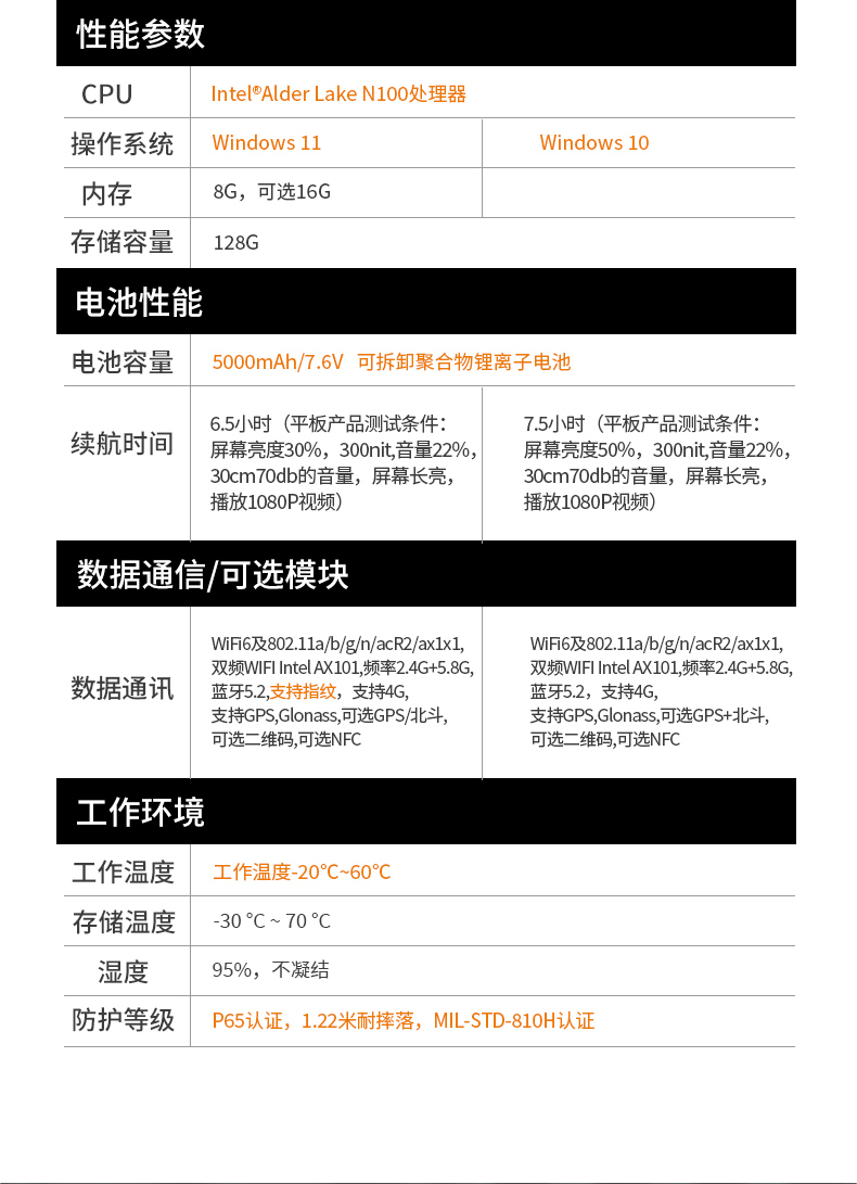 10寸工業(yè)三防平板,加固平板終端IP65級,DTZ-I1001E-N100.jpg