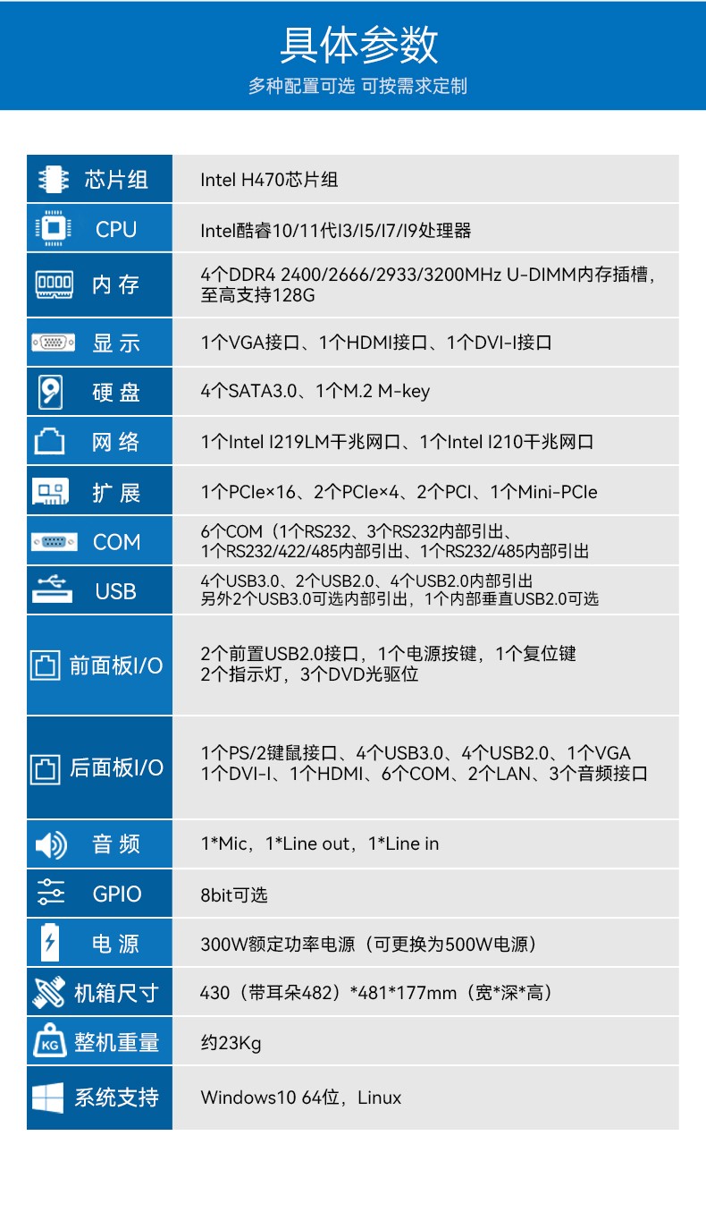 酷睿10/11代工控機(jī),可本地部署deepseek工業(yè)主機(jī),DT-610L-BH470MA.jpg