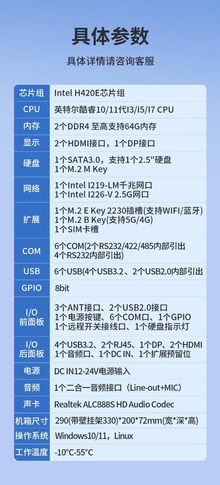 嵌入式工控機(jī),可本地部署deepseek工業(yè)電腦,DTB-3065-H420E.jpg