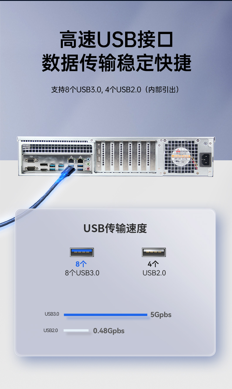 國(guó)產(chǎn)化飛騰2U工控機(jī),信息安全工業(yè)電腦主機(jī),DT-61025-TD2KMB.jpg